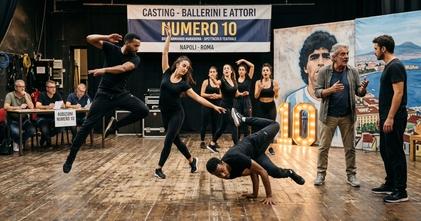 Casting attori e ballerini maggiorenni “NUMERO 10” spettacolo teatrale su Diego Armando Maradona