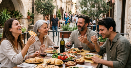 Ricerca comparse donna e uomo tra i 25 e i 65 anni per spot pubblicitario per cliente food con riprese a Bari
