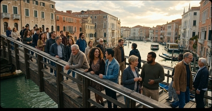 Casting uomini e donne dai 18 agli 80 anni per film commedia romantica prodotto da Amazon a Venezia