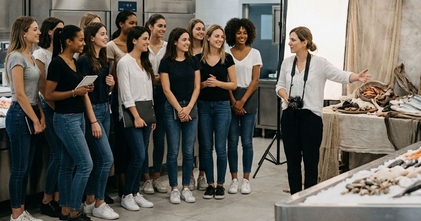 Casting modelle maggiorenni per calendario aziendale con shooting di nudo artistico censurato