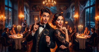 Casting 2 attori massimo 35 anni per Cena con Delitto di Halloween a Roma