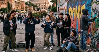 Casting comparse giovani street style per cortometraggio studentesco a Roma