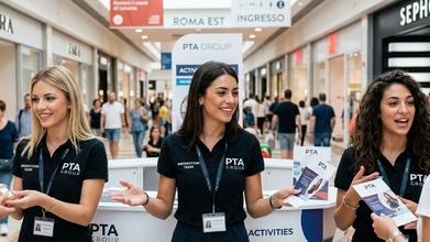 Casting per Brand Hostess uomo e donna per una promo al Centro Commerciale Roma Est