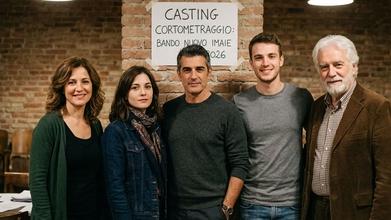 Casting uomini e donne tra i 25 e i 70 anni per attori soci NUOVO IMAIE per cortometraggio