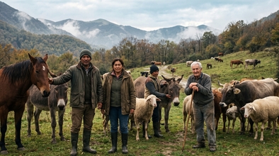 Casting uomo o donna 50-70 anni e animali con proprietari per film in Toscana