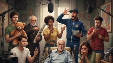 Casting doppiatori e attori per cortometraggio accademico