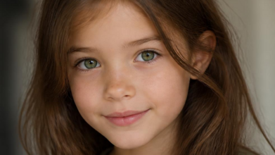 Casting bambina tra 6 e 9 anni con occhi verdi e capelli castani per film