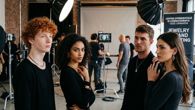 Casting uomo e donna tra i 19 e i 27 anni per shooting brand gioielli