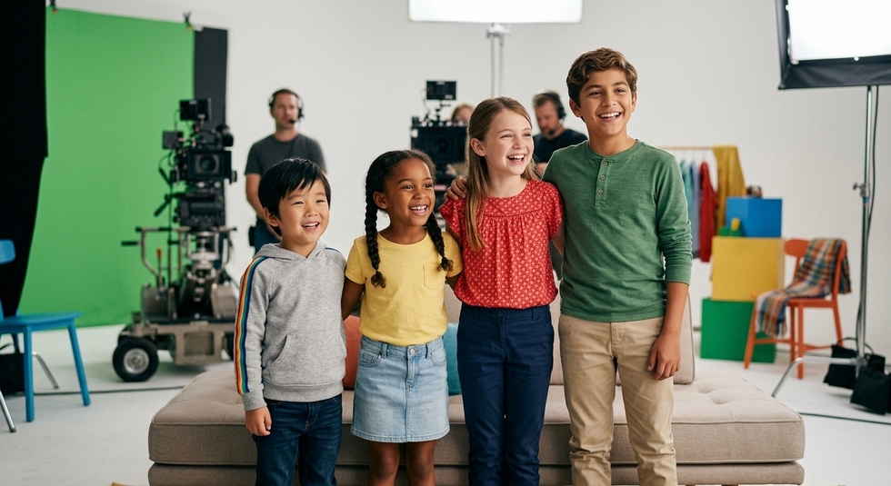 Casting bambini e bambine da 2 a 12 anni per spot internazionale in Italia e Slovenia